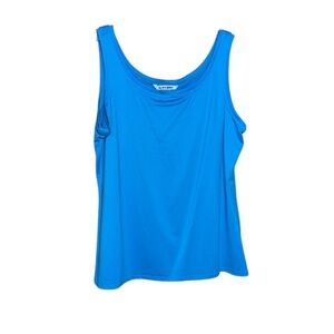 Nygard basic blue tank casual size large